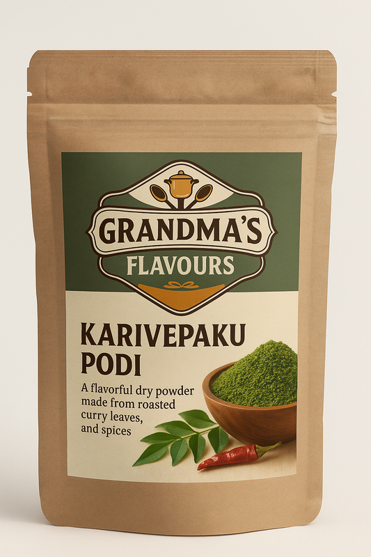 Karivepaku Podi (Curry Leaves Powder)